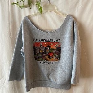 Halloweentown Cut Sweatshirt